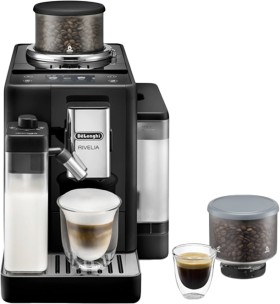 De%26rsquo%3BLonghi+Rivelia+Fully+Automatic+Coffee+Machine+-+Onyx+Black