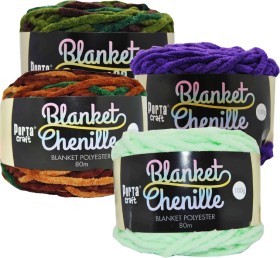 Chenille-Blanket-Polyester-Yarn-100g on sale