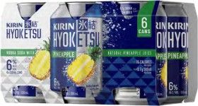 NEW-Kirin-Hyoketsu-Pineapple-Peach-or-Lemon-6-6-x-330mL-Cans on sale