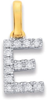 9ct%2C+Diamond+Initial+%26%23039%3BE%26%23039%3B+Block+Pendant