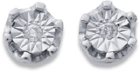 9ct-Diamond-Studs on sale