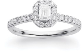 18ct-White-Gold-Diamond-Ring on sale