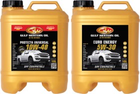 20%25+off+Gulf+Western+10L+Protect+Universal+10W-40+or+Euro+Energy+5W-30+Engine+Oils