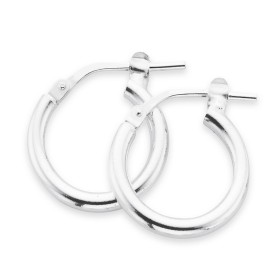 Sterling-Silver-10mm-Hoop-Earrings on sale