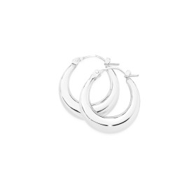 Sterling-Silver-19mm-Taper-Polished-Creole-Earrings on sale