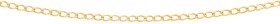 9ct-45cm-Diamond-Cut-Curb-Chain on sale