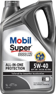 Mobil+SUPER+3000+X2+5W-40+5L+Engine+Oil