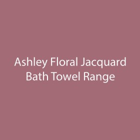 Ashley-Floral-Jacquard-Bath-Towel-Range on sale