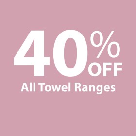 40-off-All-Towel-Ranges on sale