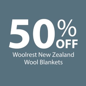 50-off-Woolrest-New-Zealand-Wool-Blankets on sale