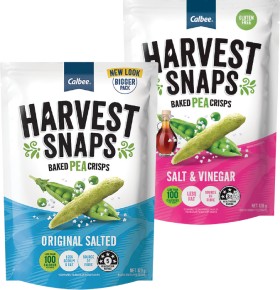 Harvest-Snaps-Pea-Crisps-120g on sale