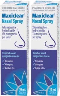 Maxiclear+Xylometazoline+Nasal+Spray+10ml