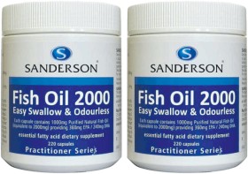 Sanderson+Fish+Oil+2000+220+Capsules