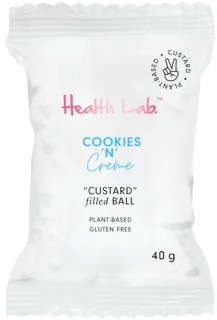 Health+Lab+Cookies+N+Cream+Custard+Filled+Ball+40g