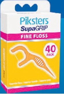 Piksters+SupaGRIP+Fine+Floss+40+Pack