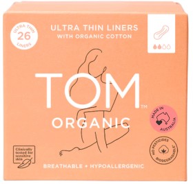 Tom+Organic+Ultra+Thin+Liners+with+Organic+Cotton+26+Pack