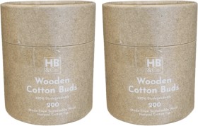 HBCo-Wooden-Cotton-Buds-200-Pack on sale
