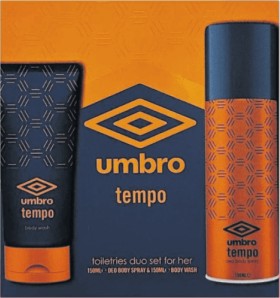 Umbro-Giftset-for-Women-Tempo-2pc on sale