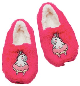 Fuzzy+by+HB%26amp%3BCo+Child+Slippers+Size+M+Assorted+1pr