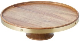 Davis-Waddell-Acacia-Brass-Cake-Stand on sale