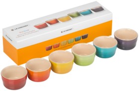 Le+Creuset+Rainbow+Ramekins+Set+of+6