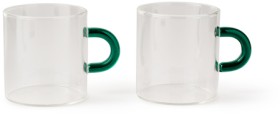 Stevens+Caf%26eacute%3B+Glasses%2C+190ml%2C+Set+of+2%2C+Green