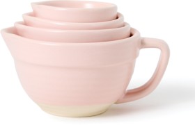Stevens+Blush+Ceramic+Measuring+Cups%2C+4+Piece