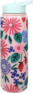 WHSmith-Strawberry-Bloom-Metal-Drink-Bottle on sale