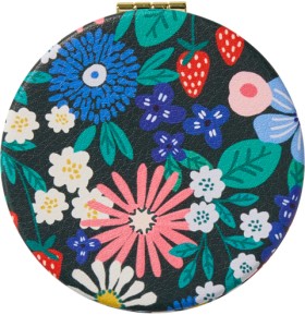 WHSmith-Strawberry-Bloom-Compact-Mirror on sale