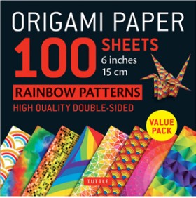 Tuttle-Rainbow-Origami-Paper on sale
