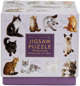 Puzzle-Cube-Cats-Jigsaw-100-Pieces on sale