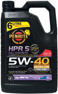 Penrite+HPR+5+5W-40+6L