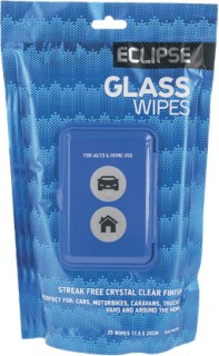 Eclipse+Glass+Wipes+25+Pack