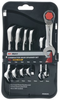 Repco+Ratcheting+Spanner+7+Piece+Set+-+Stubby