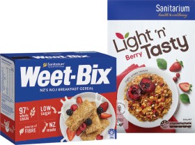 Sanitarium-Cluster-Crisp-430-475g-Granola-370g-Light-n-Tasty-475-525g-or-Weet-Bix-750g on sale
