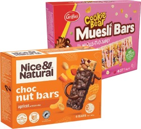 Nice+%26amp%3B+Natural+Roasted+Nut+Bar+or+Griffin%26rsquo%3Bs+Muesli+Bar+180-192g