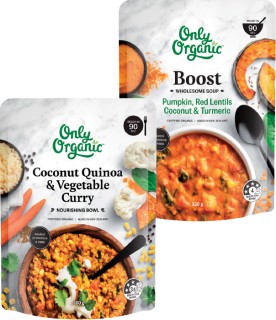 Only+Organic+Nourishing+Bowls+300g+or+Soups+320g