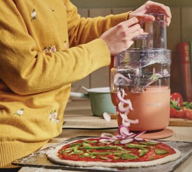 Kenwood+MultiPro+Go+Compact+Food+Processor+-+Red+Clay