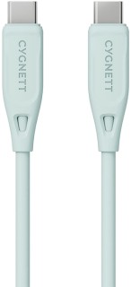 Cygnett+Charge+%26amp%3B+Connect+USB-C+to+USB-C+2.0+Cable+V2+1.2m+-+Green