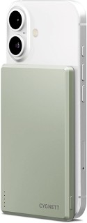 Cygnett+MagSlim+Magnetic+Wireless+5K+Power+Bank+-+Green