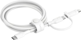 Belkin+BoostCharge+Pro+2-in-1+USB-C+to+USB-C%2FLightning+Cable