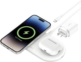 Belkin+BoostCharge+Pro+2-in-1+Magnetic+Wireless+Charging+Pad+with+Qi2+15W