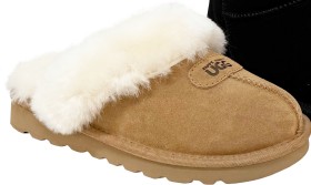 Merino-Wool-Uggs-Slipper-Scuff on sale