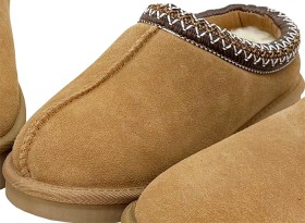 Merino-Wool-Uggs-Slipper-with-Lace-Trim on sale