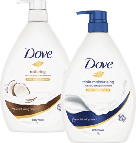 Dove-Body-Wash-1L on sale
