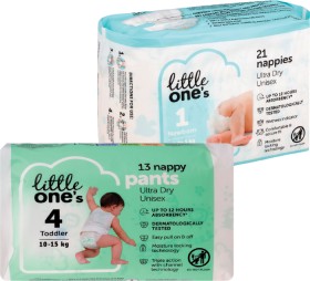 Little+Ones+Convenience+Nappy+and+Nappy+Pants+11-21+Pack