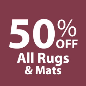 50%25+off+All+Rugs+%26amp%3B+Mats