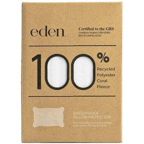 Eden+Coral+Fleece+Waterproof+Pillow+Protector