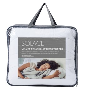 Solace+Velvet+Touch+Mattress+Topper
