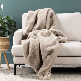 Evelyn+Faux+Fur+Throws